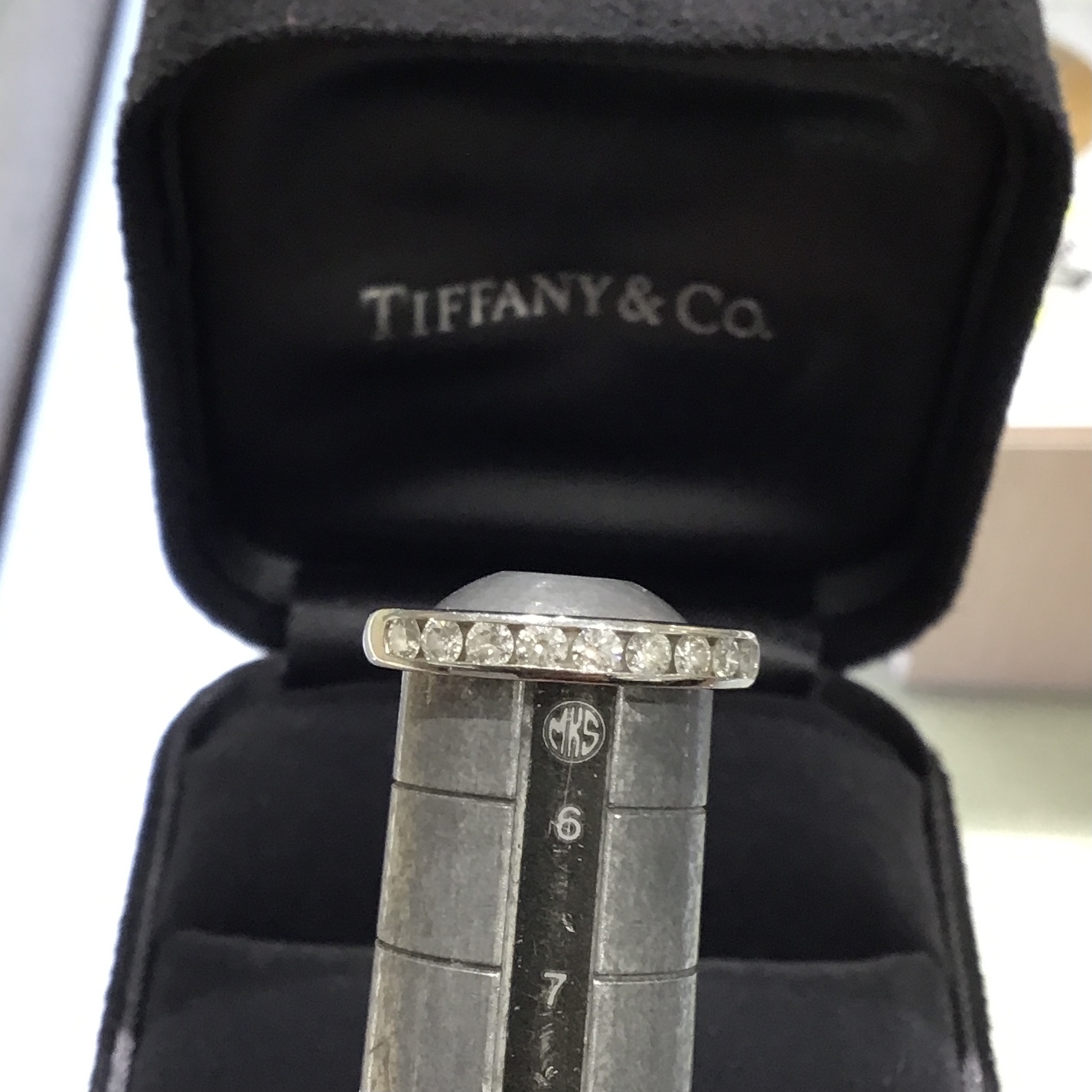 TIFFANYハーフエタニティリング.JPG